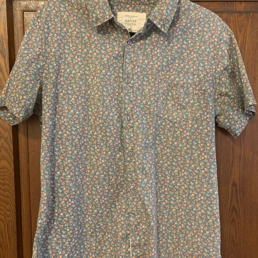 Native Youth Multicolor Floral Casual Shirt